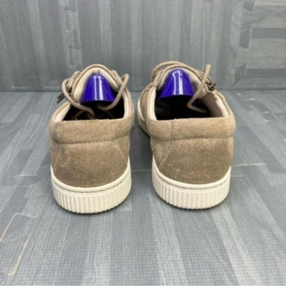 BORN Tamara Distressed Sneakers Tan Women's Size 8 - Picture 2 of 10